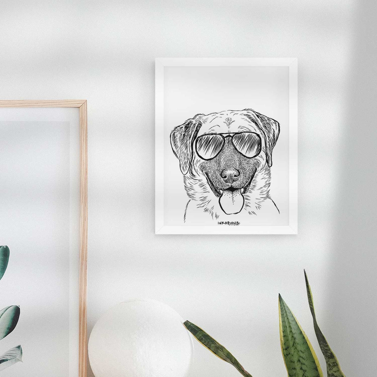 Willow the Anatolian Shepherd Art Print