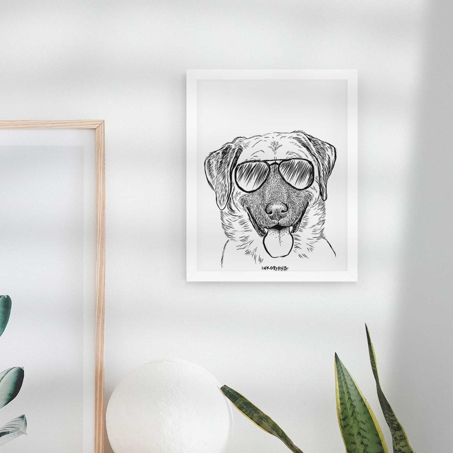 Willow the Anatolian Shepherd Art Print