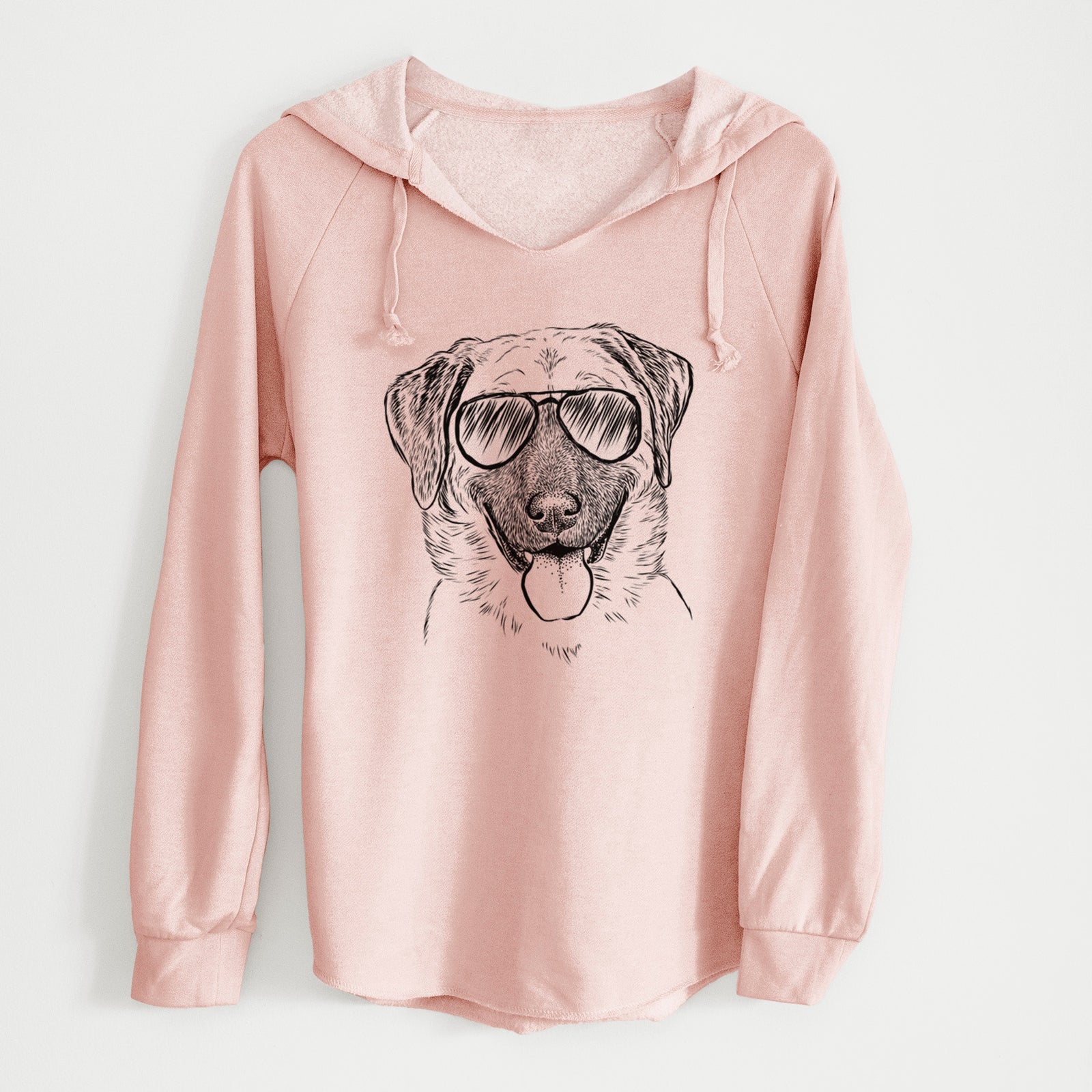 Aviator Willow the Anatolian Shepherd - Cali Wave Hooded Sweatshirt