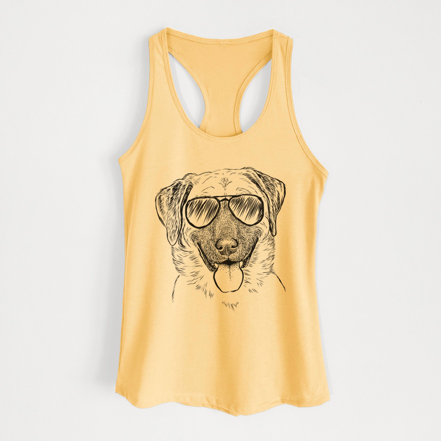 Willow the Anatolian Shepherd - Women's Racerback Tanktop