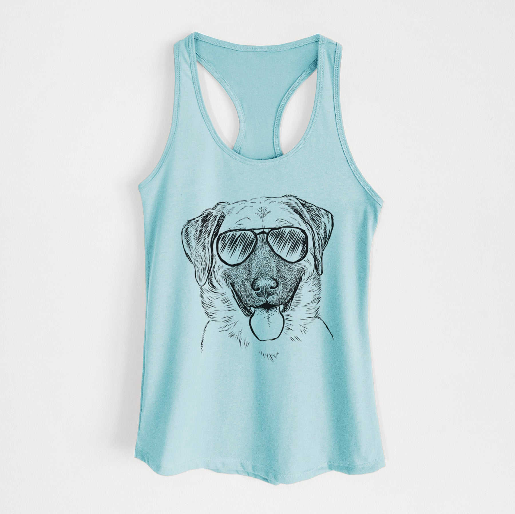 Willow the Anatolian Shepherd - Women's Racerback Tanktop