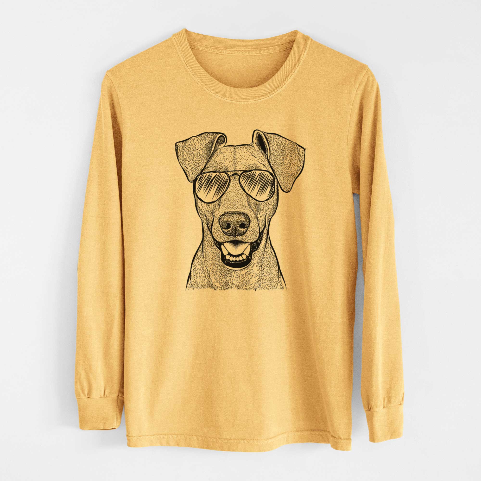 Aviators Willow the German Pinscher - Heavyweight 100% Cotton Long Sleeve