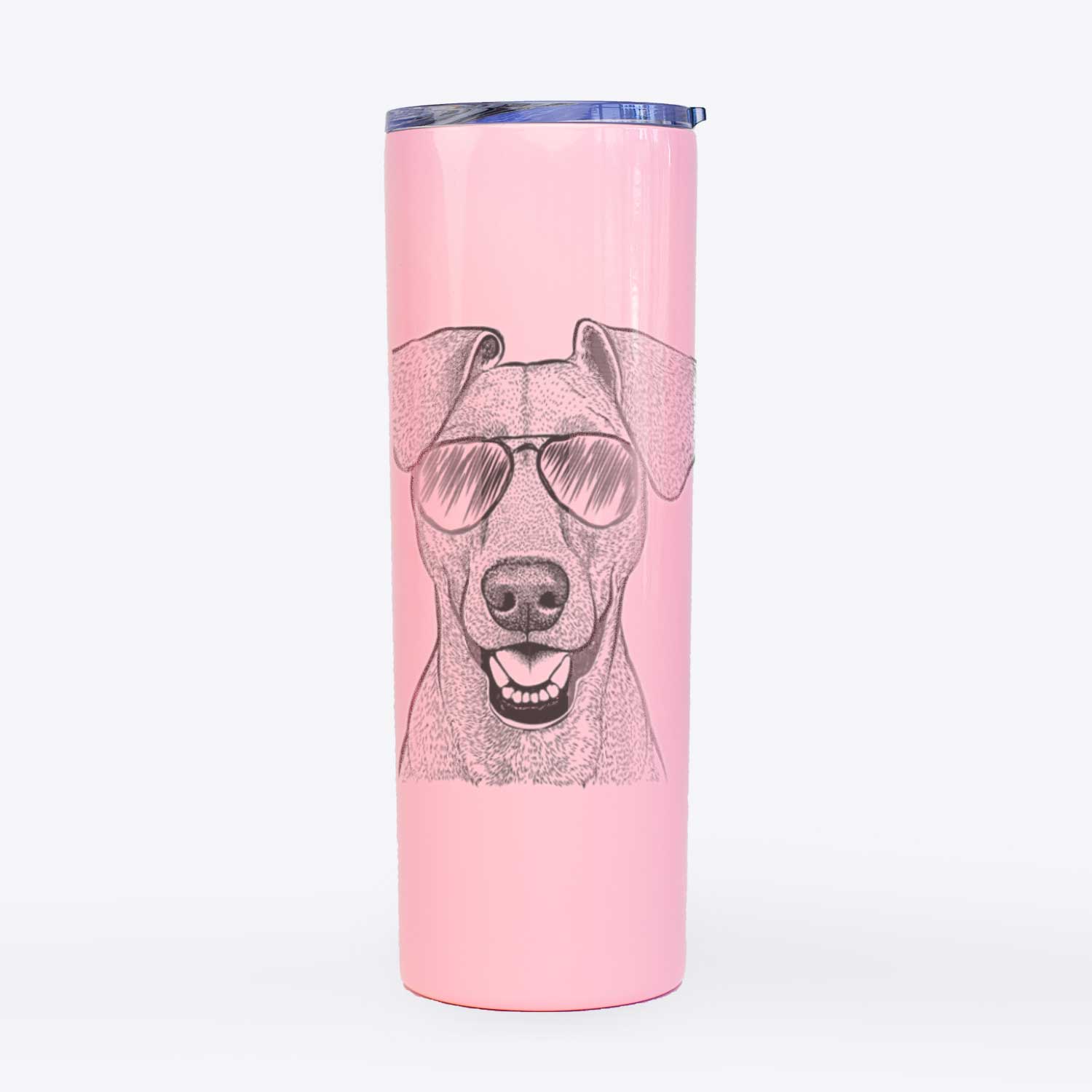 Willow the German Pinscher - 20oz Skinny Tumbler