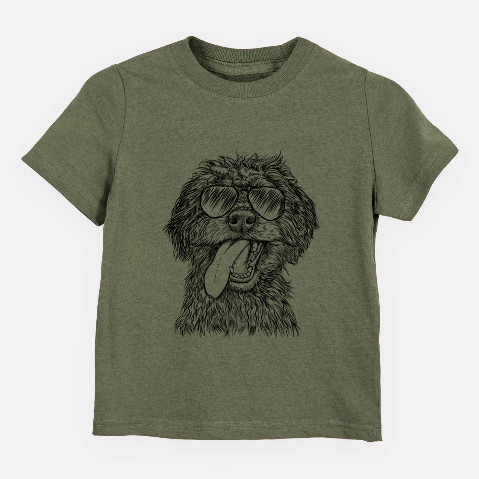 Aviator Winnie the Mini Aussiedoodle - Kids/Youth/Toddler Shirt