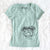 Aviator Winston the English Bulldog - Women's V-neck Shirt