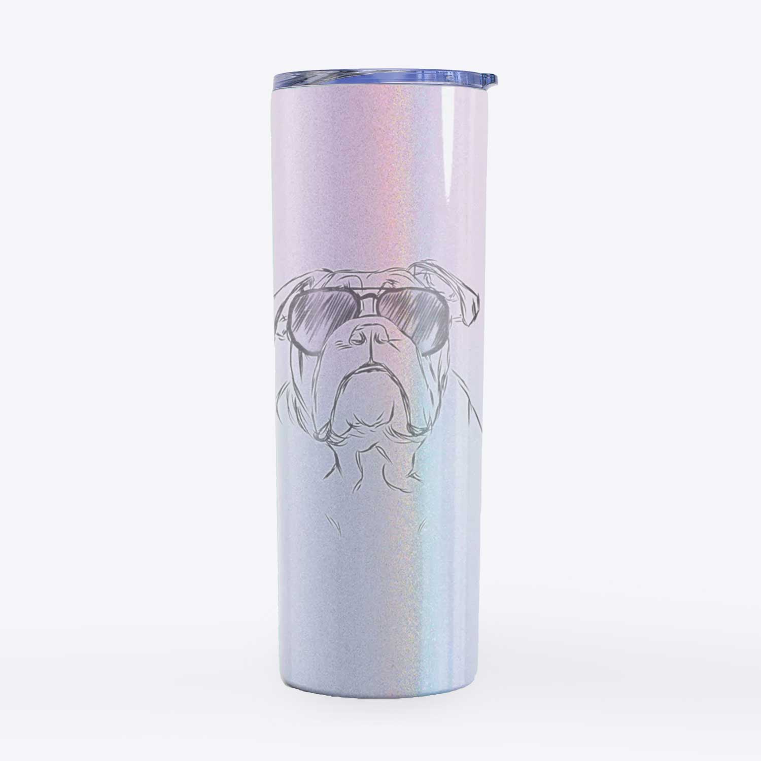 Winston the English Bulldog - 20oz Skinny Tumbler