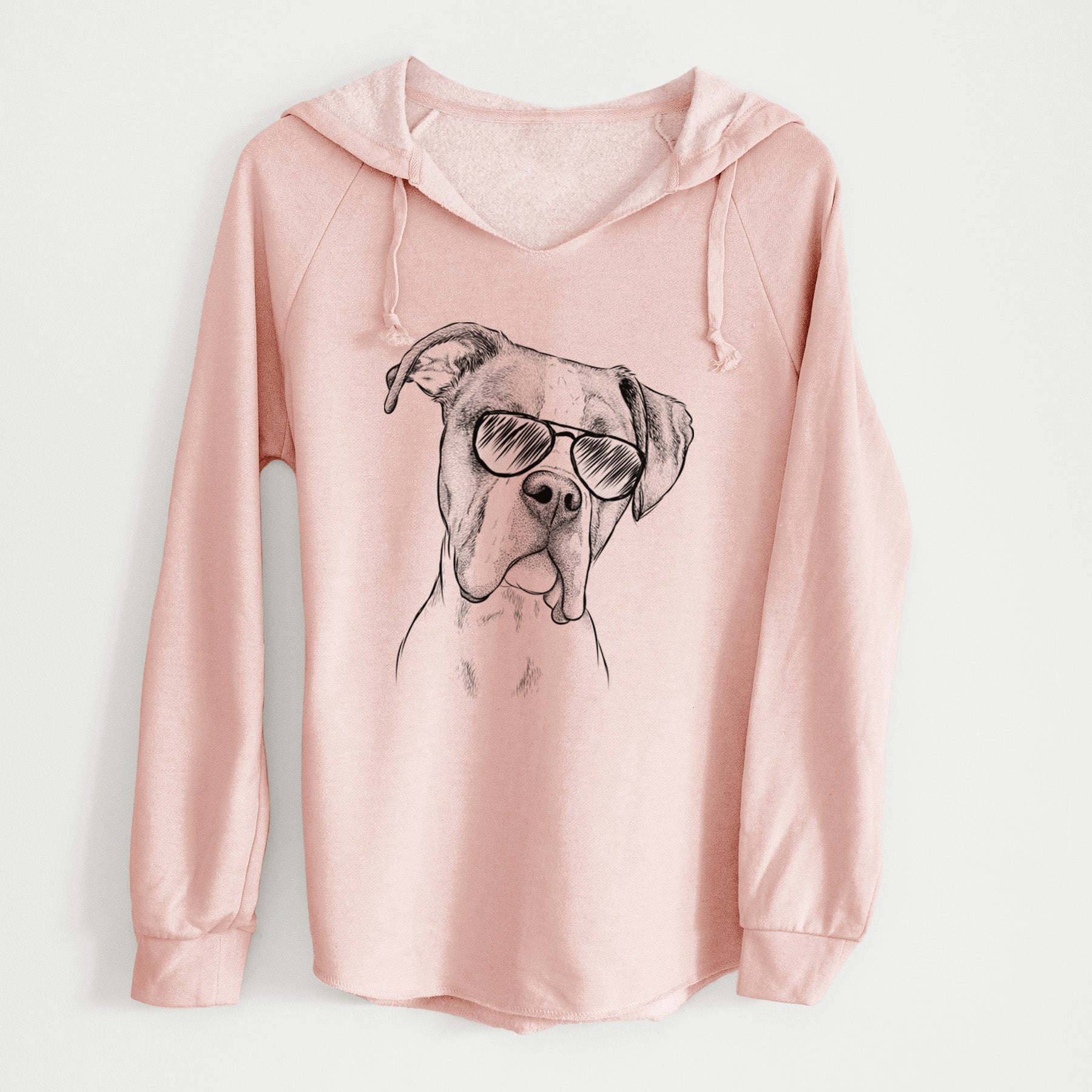 Aviator Winston the Boxer - Cali Wave Hooded Sweatshirt