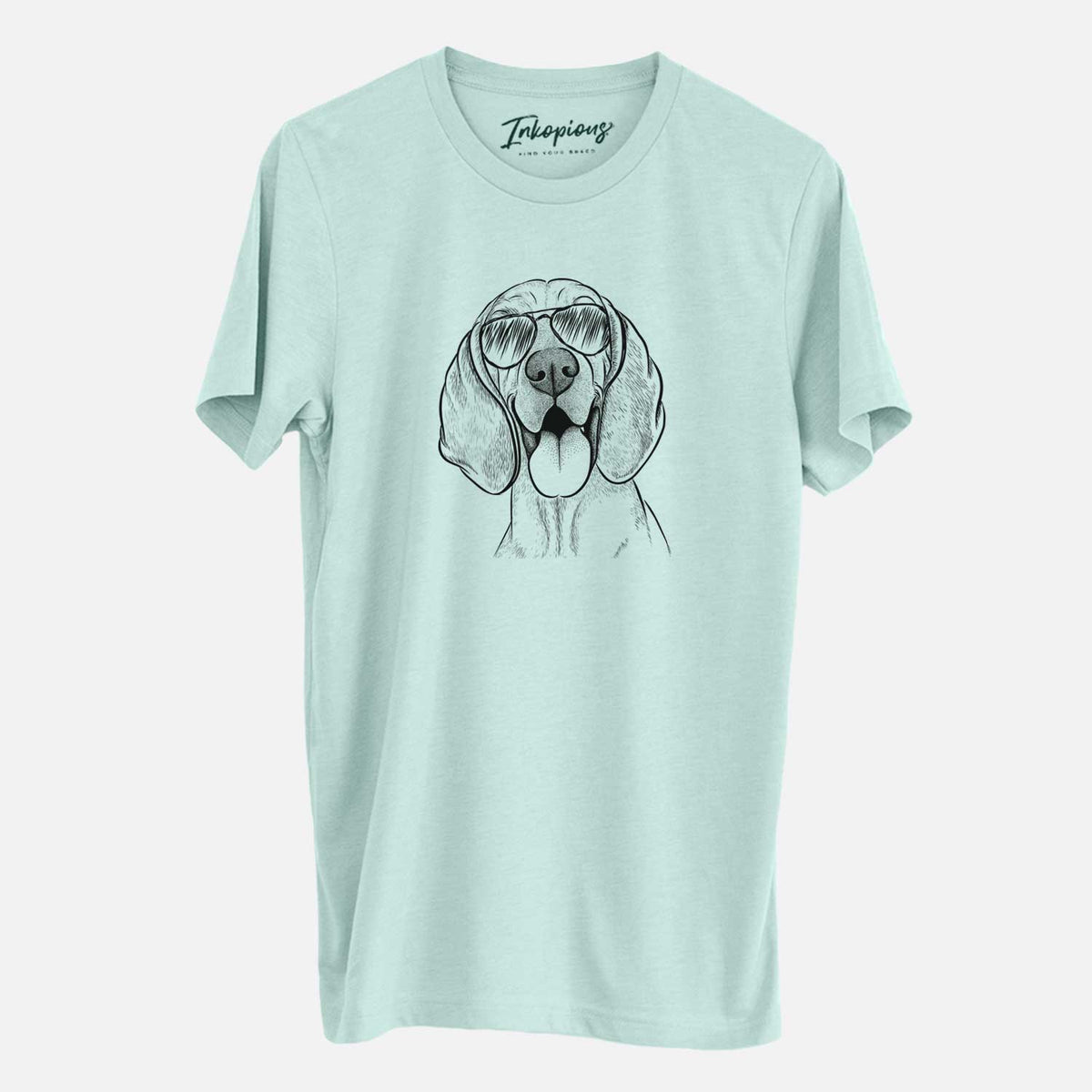 Aviator Winston the Redbone Coonhound - Unisex Crewneck