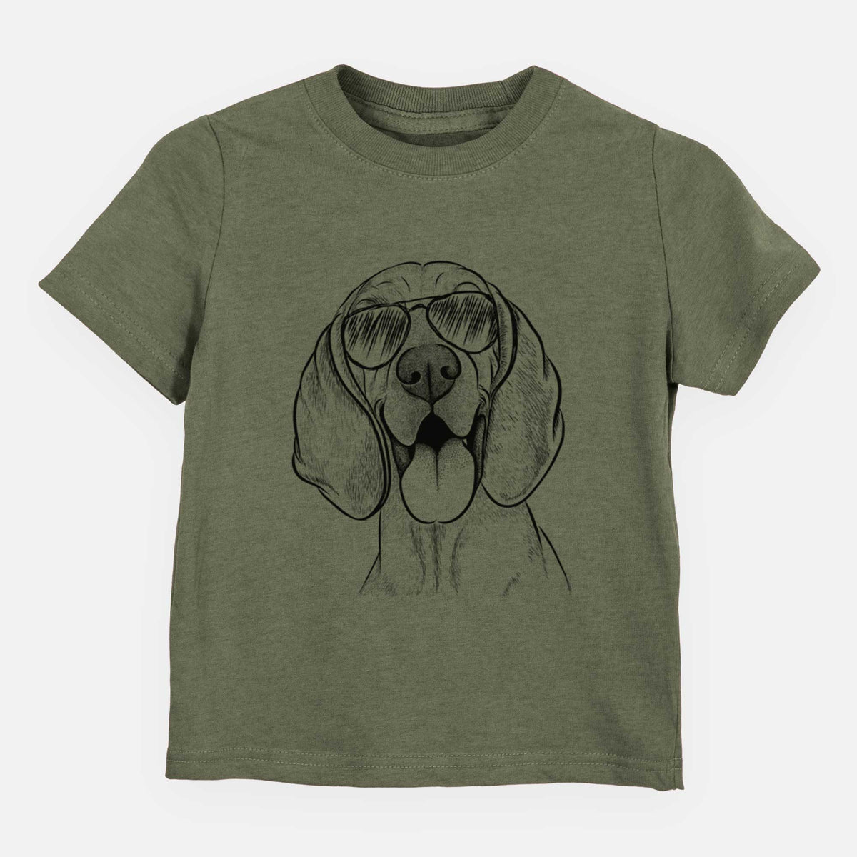 Aviator Winston the Redbone Coonhound - Kids/Youth/Toddler Shirt