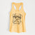 Wrigley the Schnauzer - Women's Racerback Tanktop