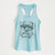 Wrigley the Schnauzer - Women's Racerback Tanktop