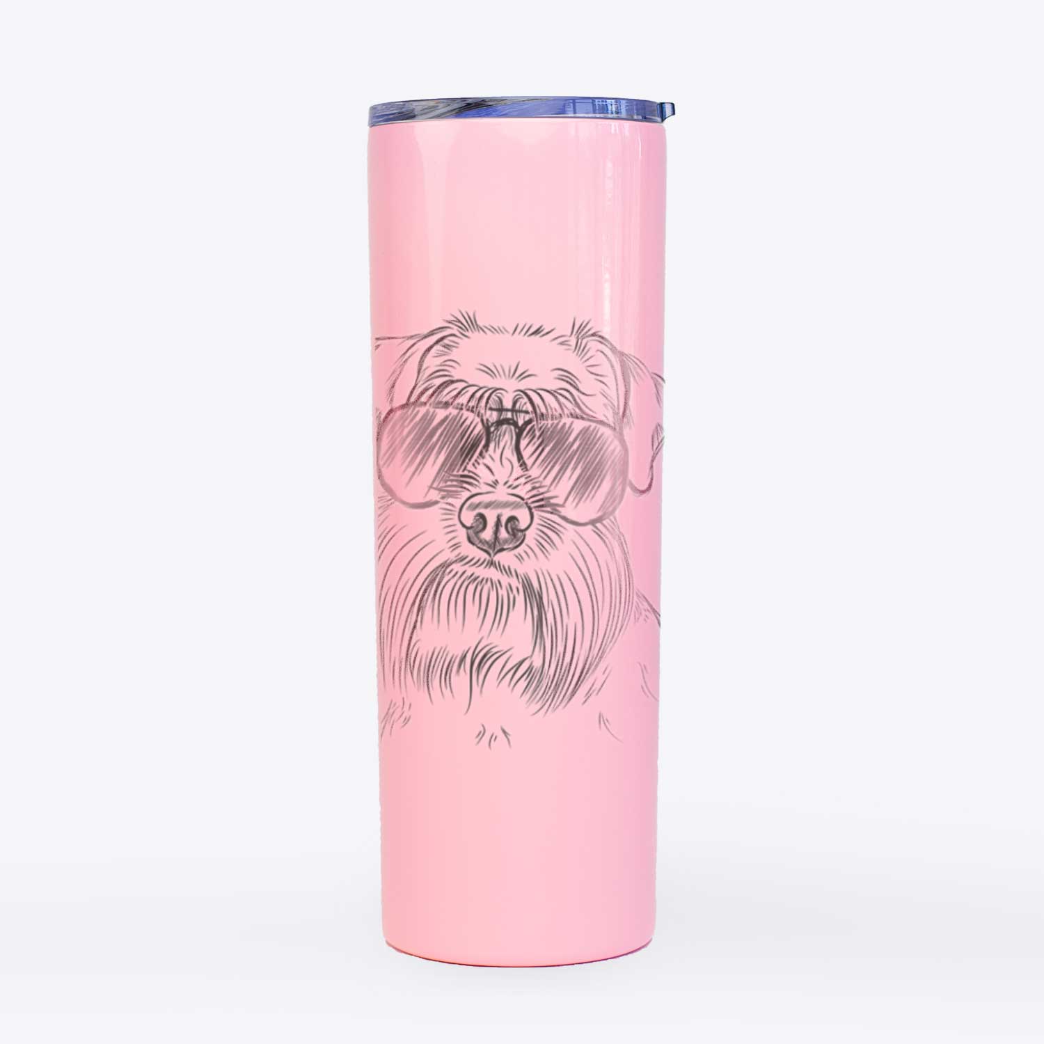 Wrigley the Schnauzer - 20oz Skinny Tumbler