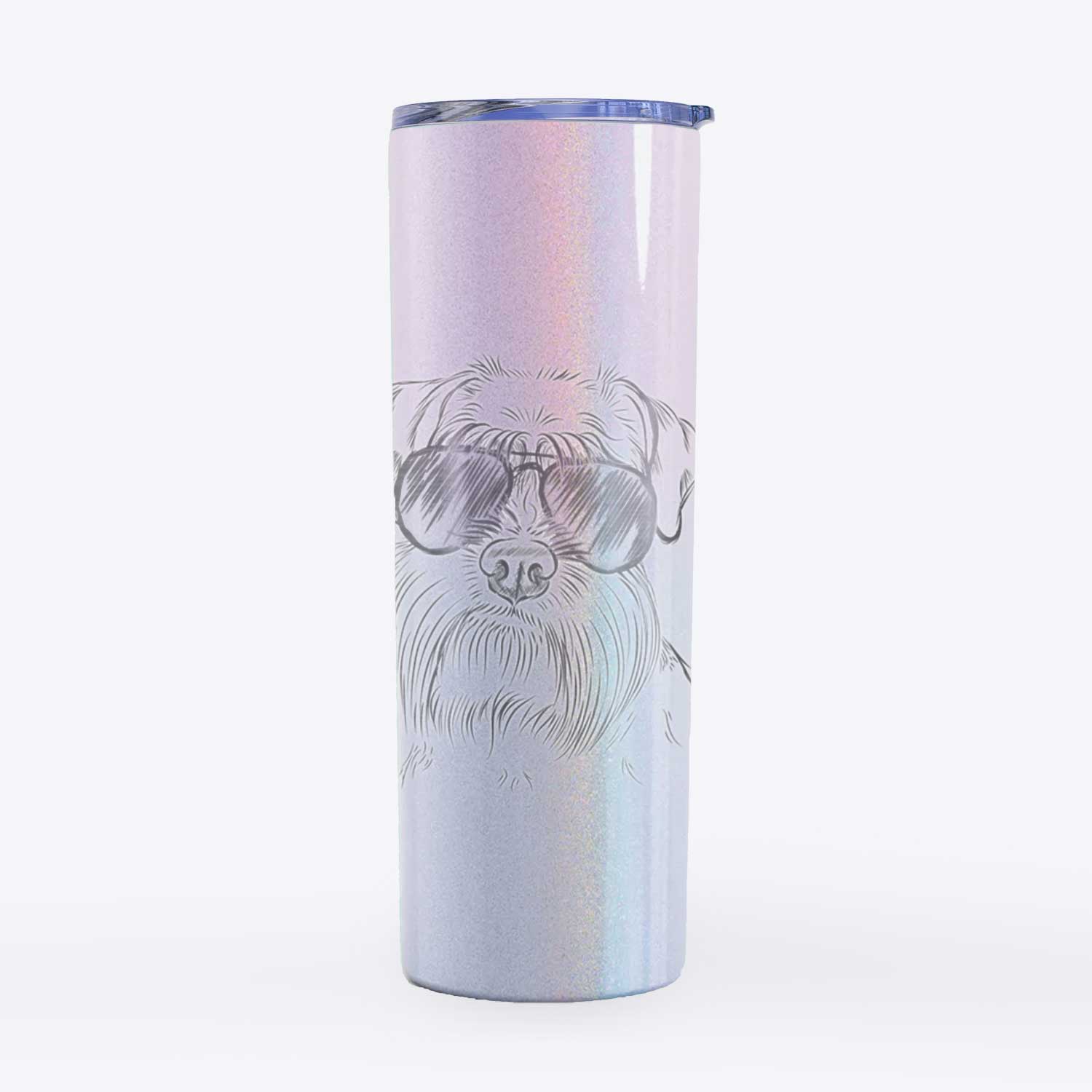 Wrigley the Schnauzer - 20oz Skinny Tumbler