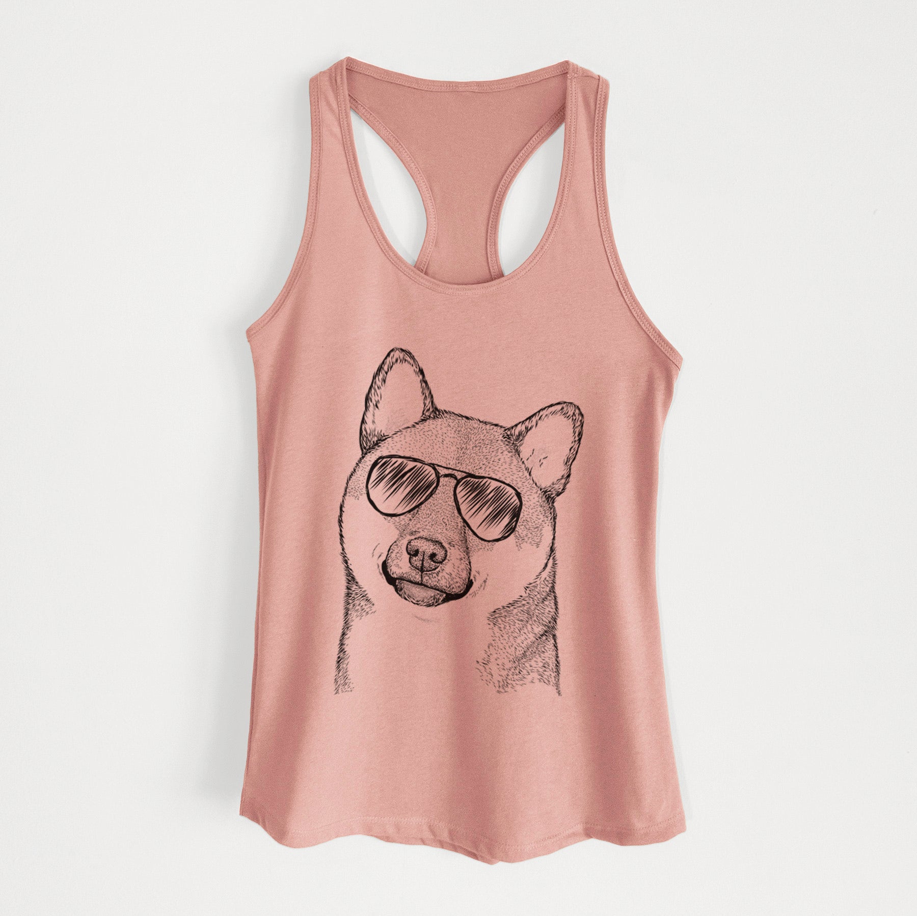 Yakuza the Shiba Inu - Women's Racerback Tanktop