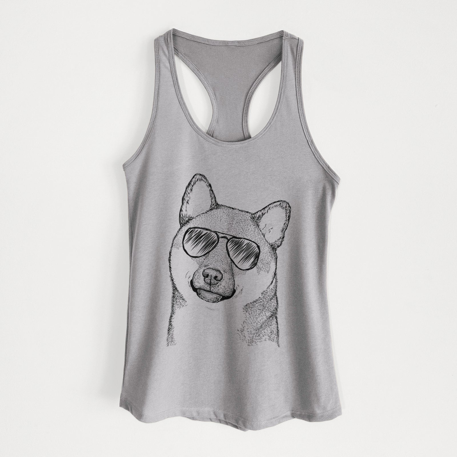 Yakuza the Shiba Inu - Women's Racerback Tanktop