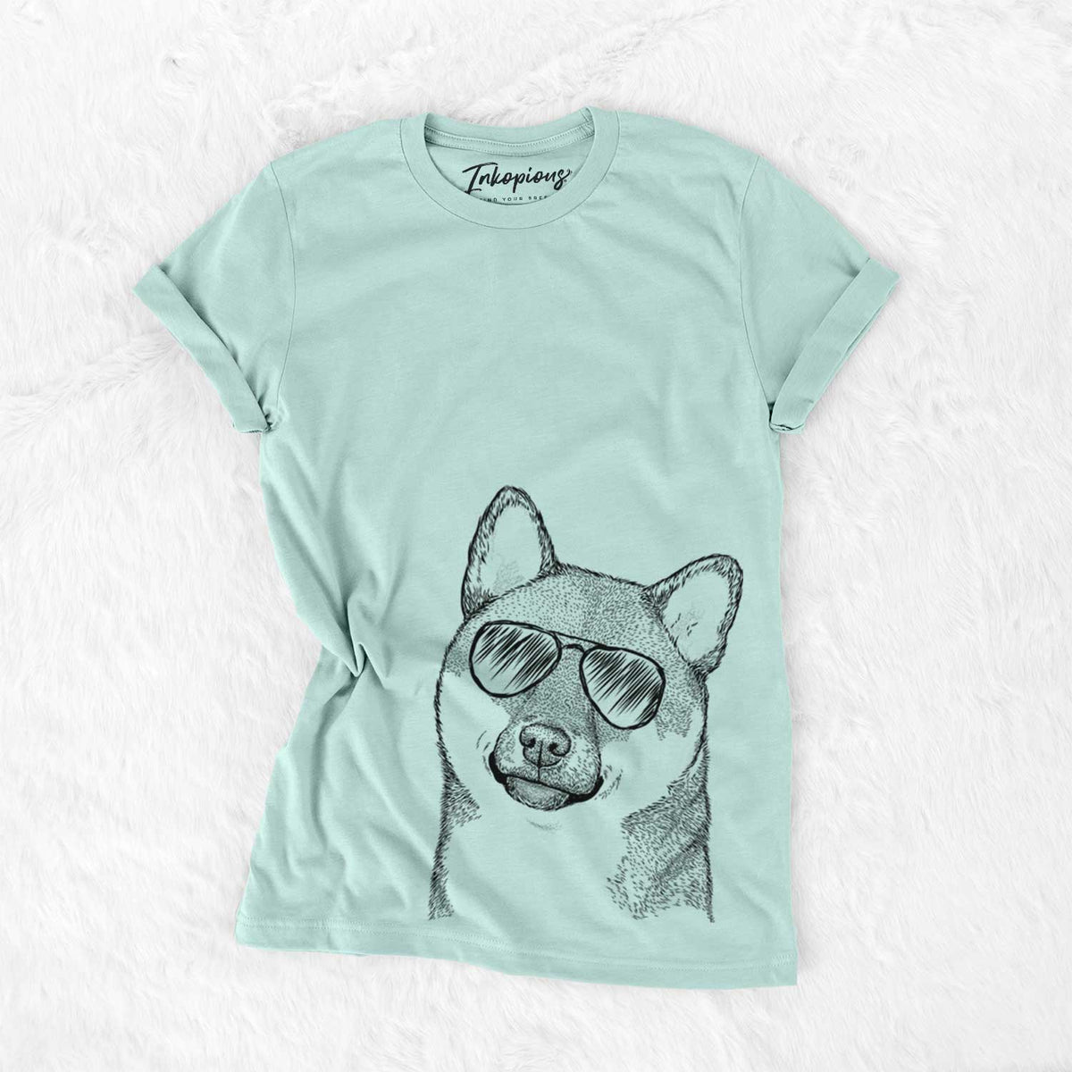 Aviator Yakuza the Shiba Inu - Unisex Crewneck