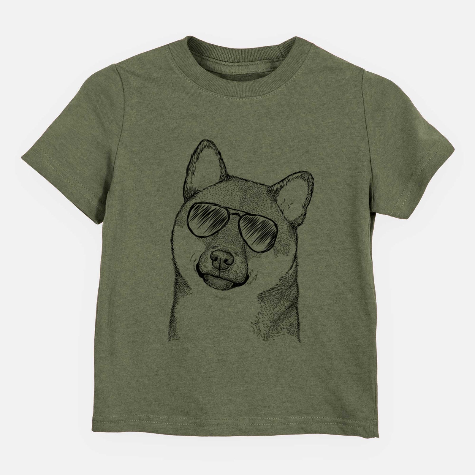 Aviator Yakuza the Shiba Inu - Kids/Youth/Toddler Shirt