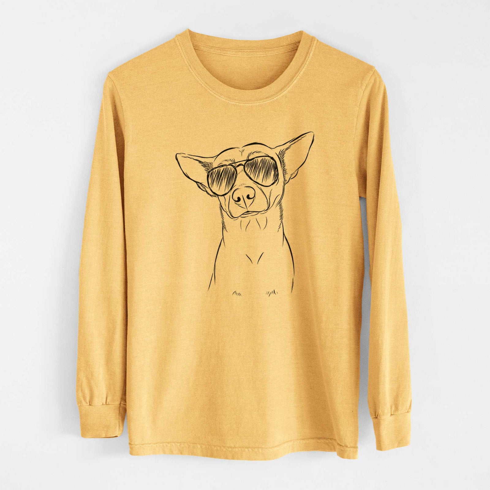 Aviators Yogi the Mixed Breed - Heavyweight 100% Cotton Long Sleeve