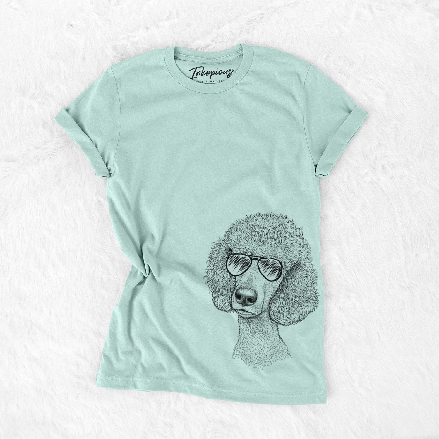 Aviator Yuki the Poodle - Unisex Crewneck