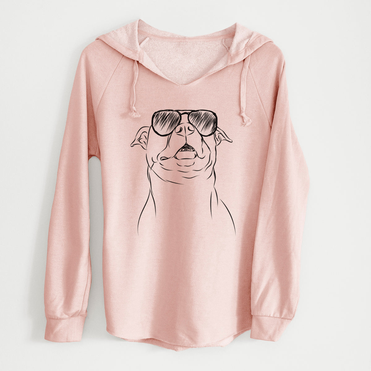 Aviator Zada the Pitbull - Cali Wave Hooded Sweatshirt