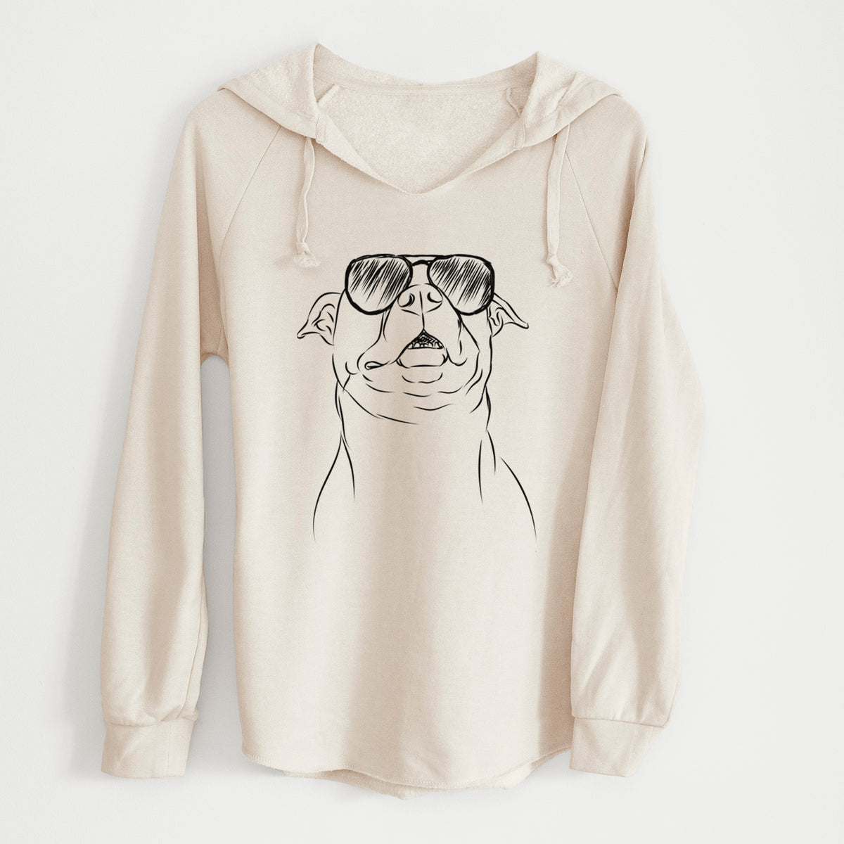 Aviator Zada the Pitbull - Cali Wave Hooded Sweatshirt