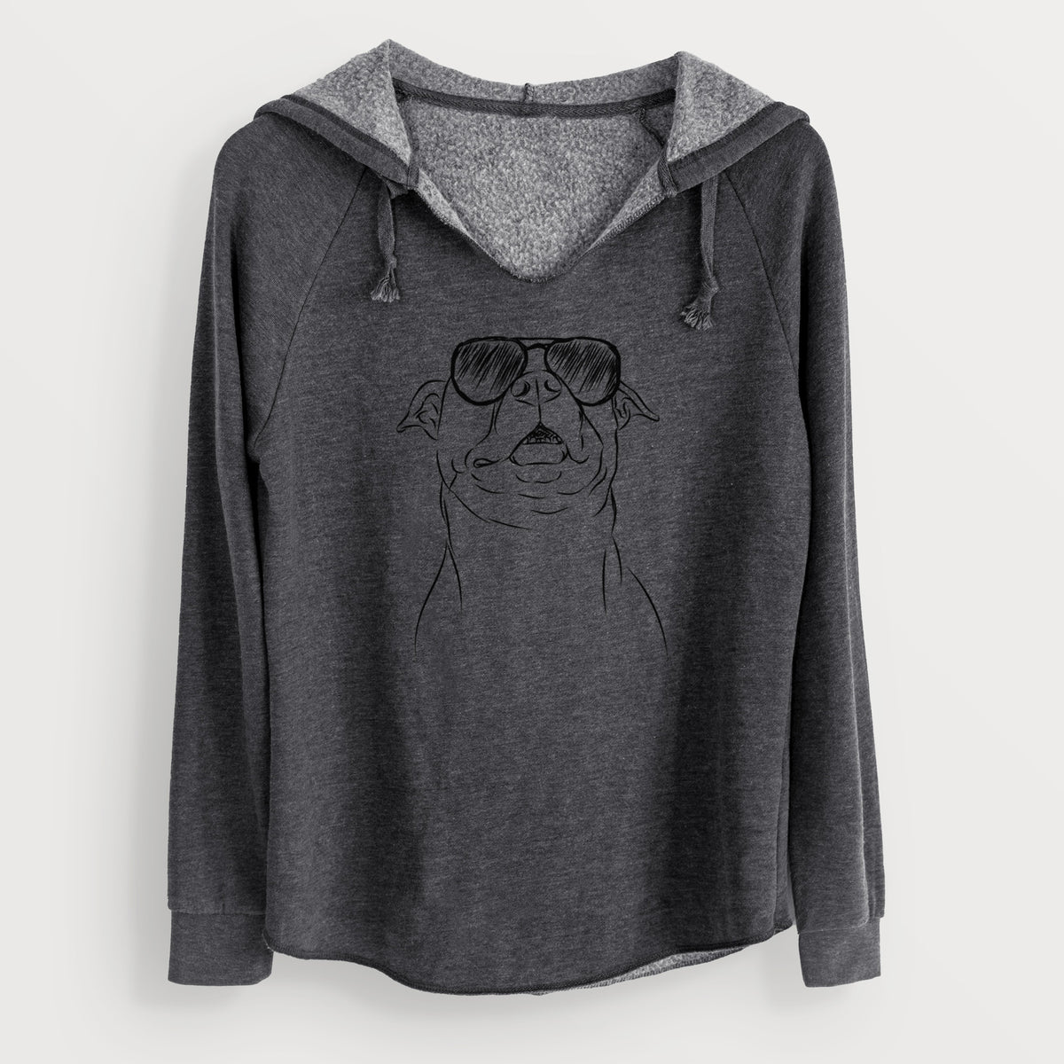 Aviator Zada the Pitbull - Cali Wave Hooded Sweatshirt