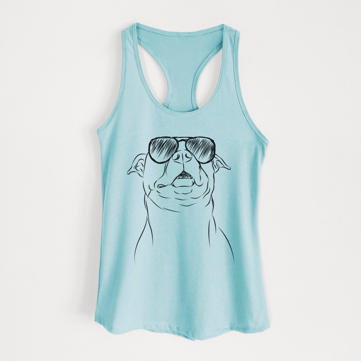 Zada the Pitbull - Women's Racerback Tanktop