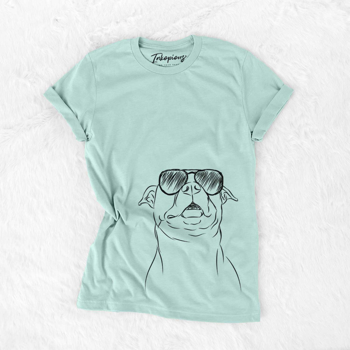 Aviator Zada the Pitbull - Unisex Crewneck