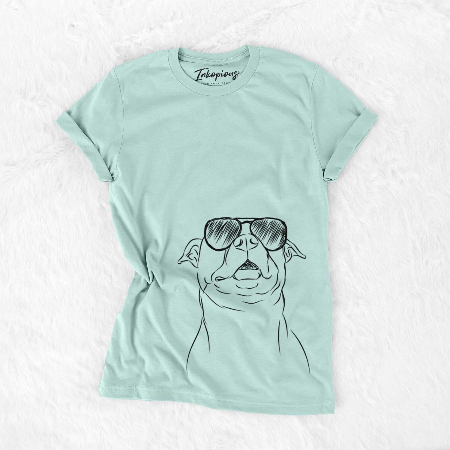 Aviator Zada the Pitbull - Unisex Crewneck