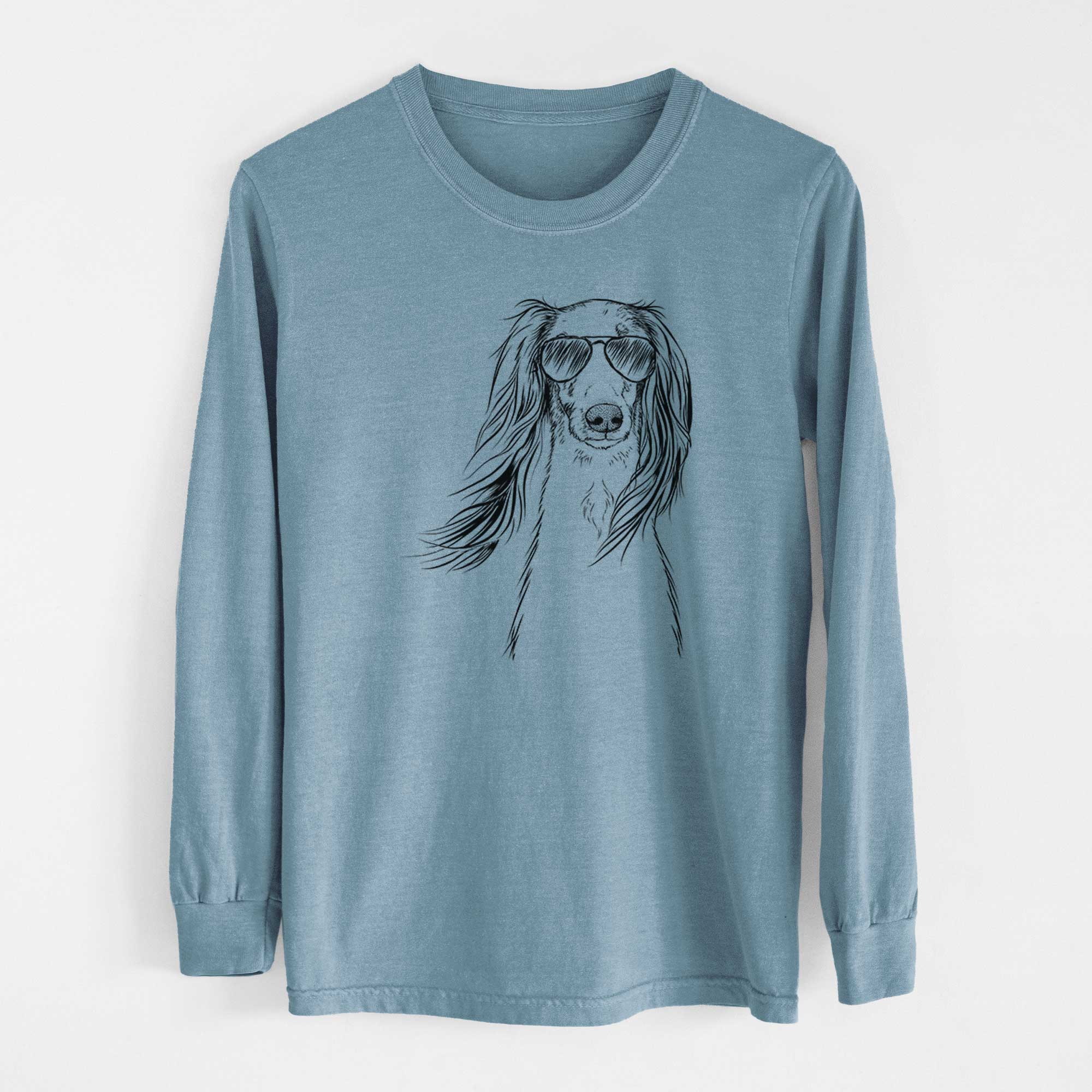 Aviators Zahra the Saluki - Heavyweight 100% Cotton Long Sleeve