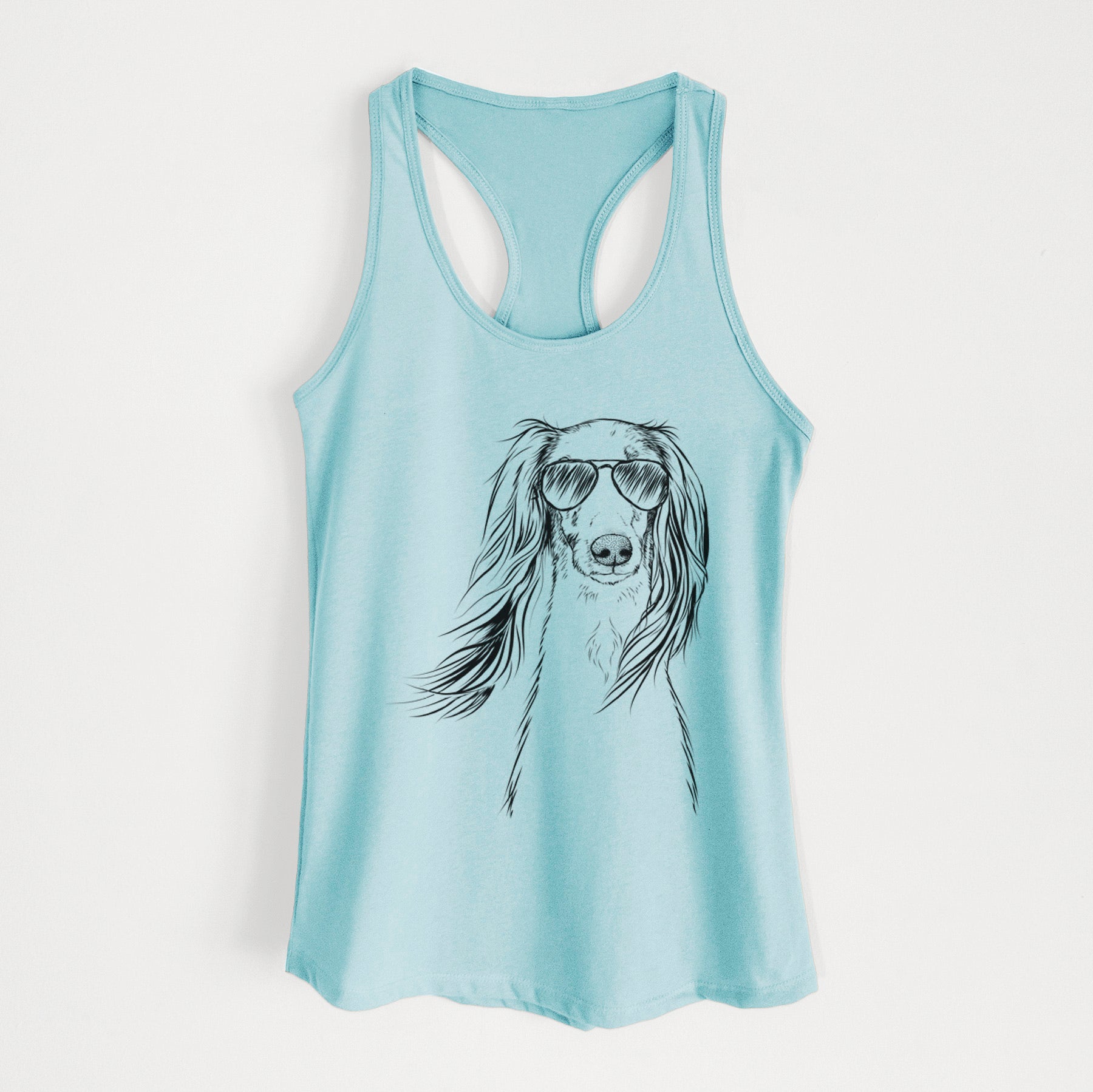 Zahra the Saluki - Women's Racerback Tanktop