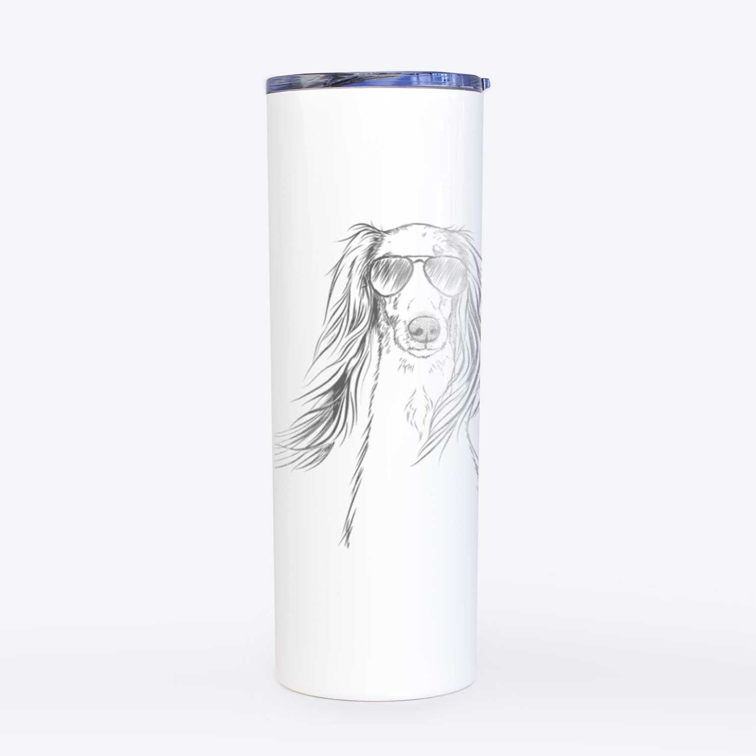 Zahra the Saluki - 20oz Skinny Tumbler