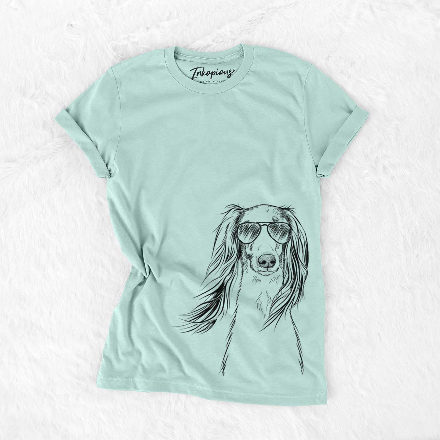 Aviator Zahra the Saluki - Unisex Crewneck