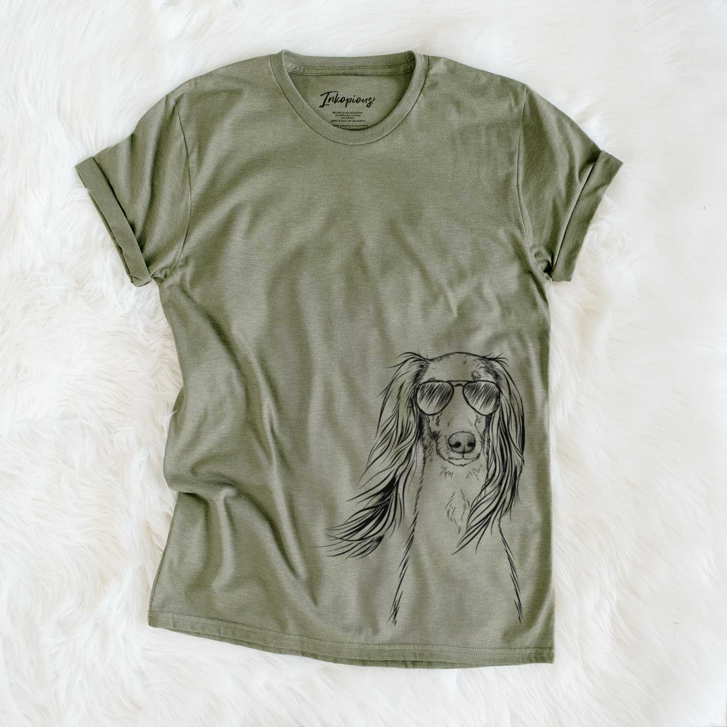 Aviator Zahra the Saluki - Unisex Crewneck