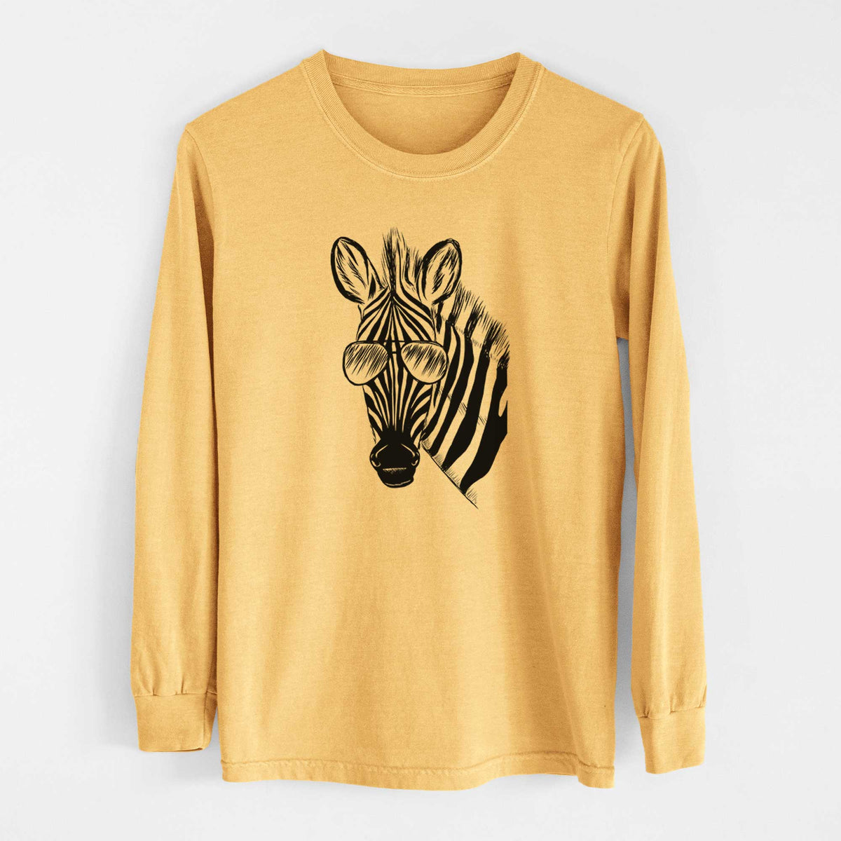 Aviators Zed the Zebra - Heavyweight 100% Cotton Long Sleeve