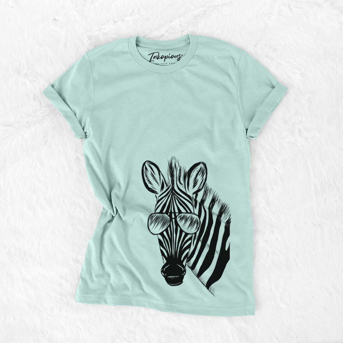 Aviator Zed the Zebra - Unisex Crewneck