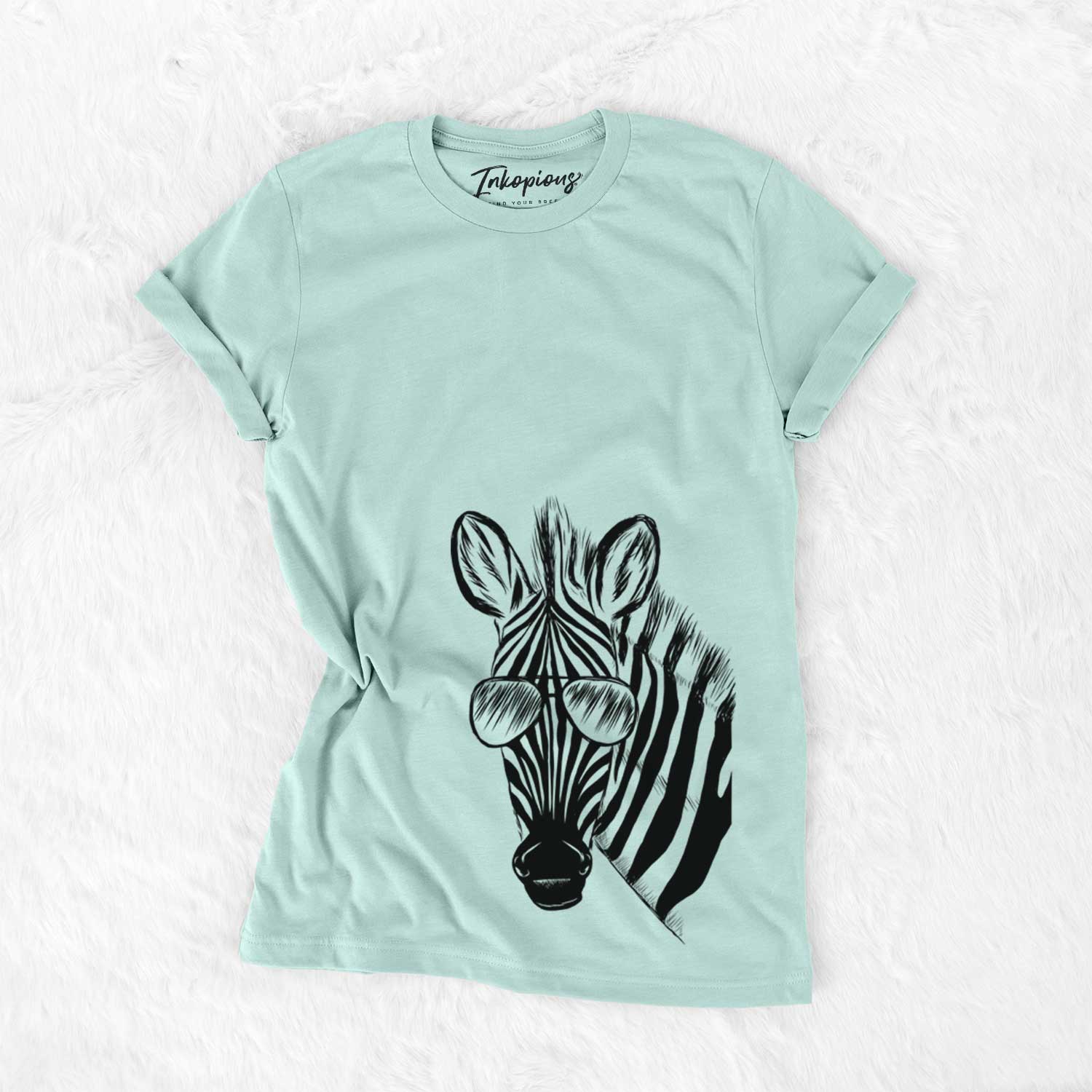 Aviator Zed the Zebra - Unisex Crewneck