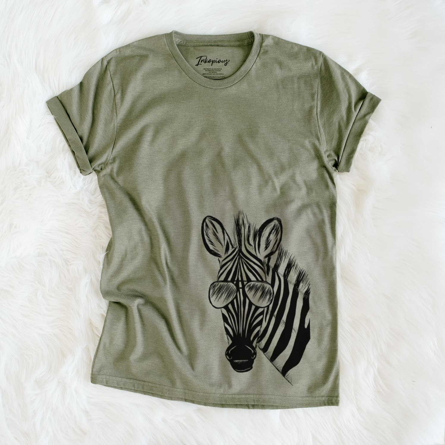 Aviator Zed the Zebra - Unisex Crewneck