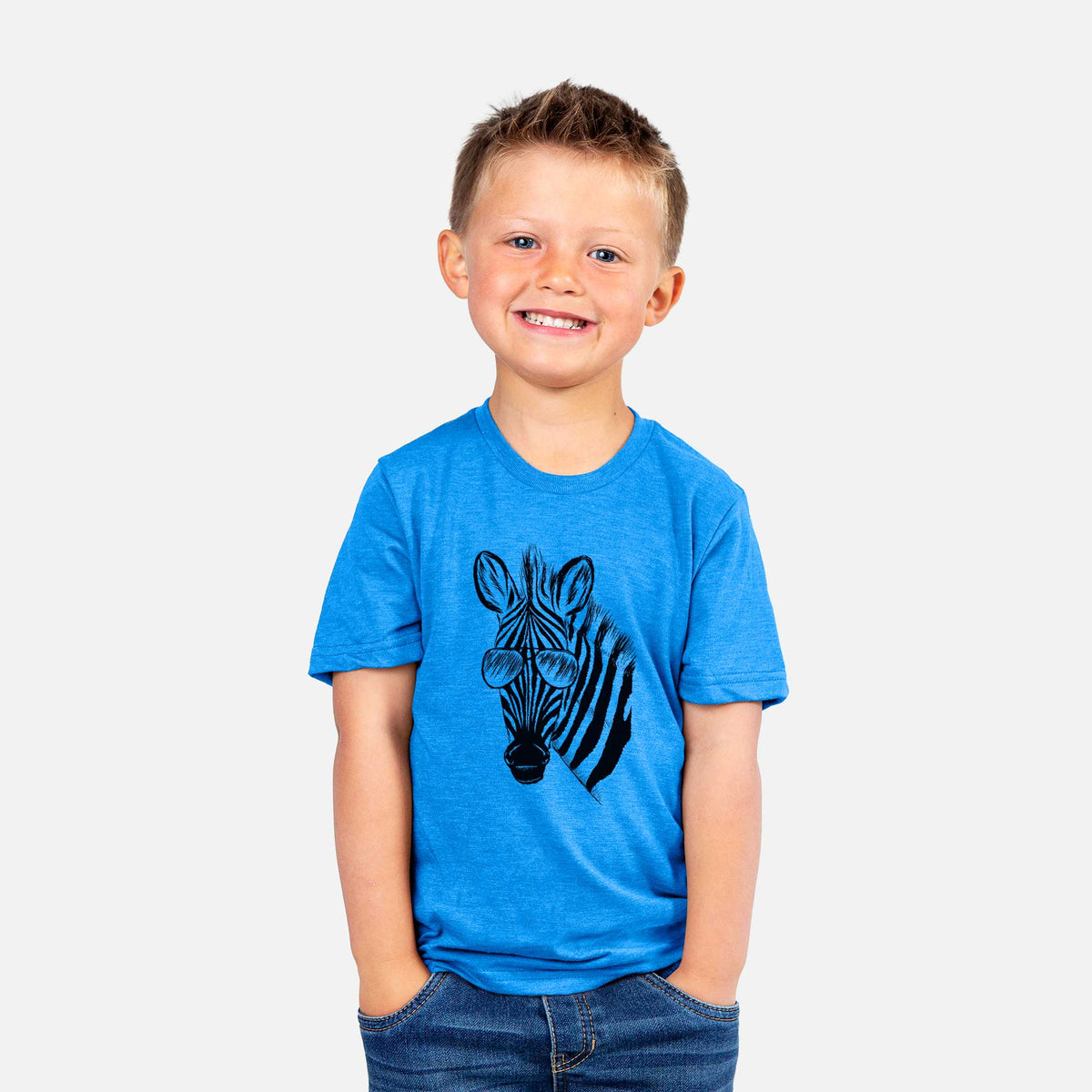 Aviator Zed the Zebra - Kids/Youth/Toddler Shirt
