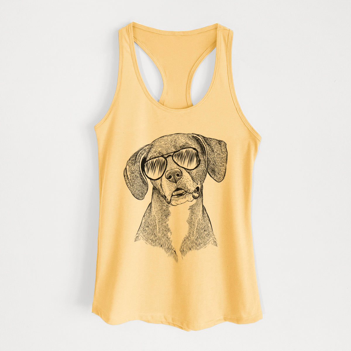 Zeena the Plott Hound Mix - Women's Racerback Tanktop