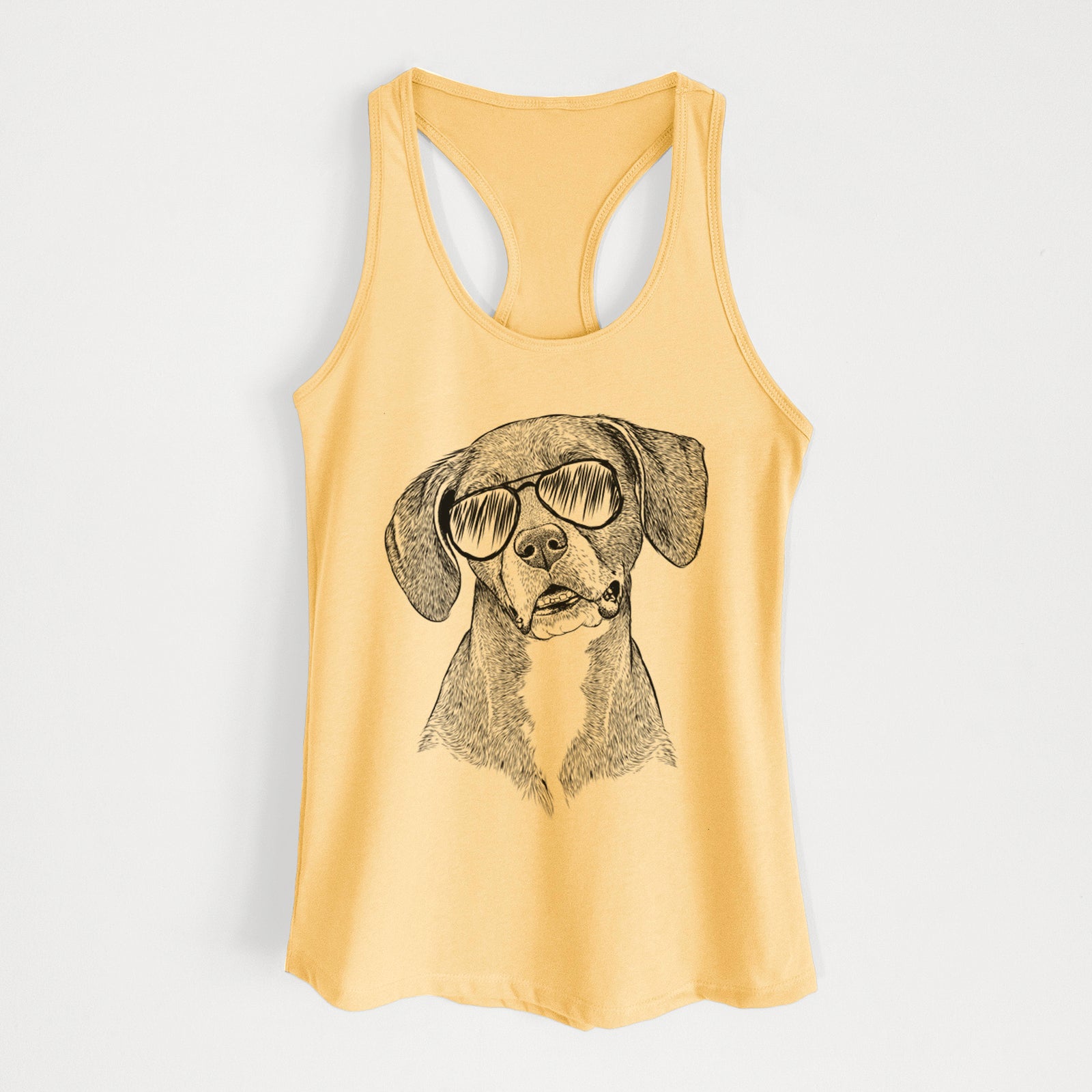 Zeena the Plott Hound Mix - Women's Racerback Tanktop