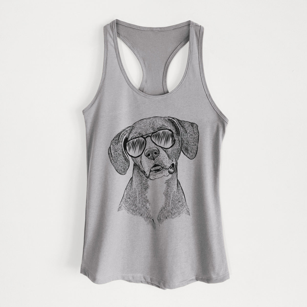 Zeena the Plott Hound Mix - Women's Racerback Tanktop