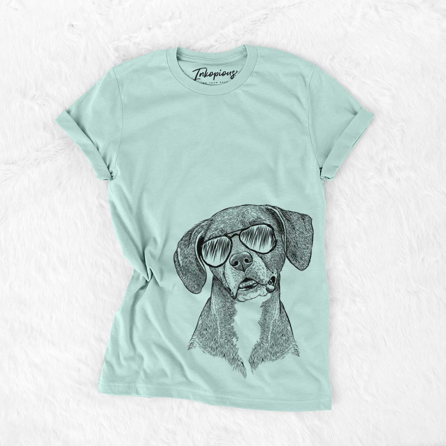 Aviator Zeena the Plott Hound Mix - Unisex Crewneck