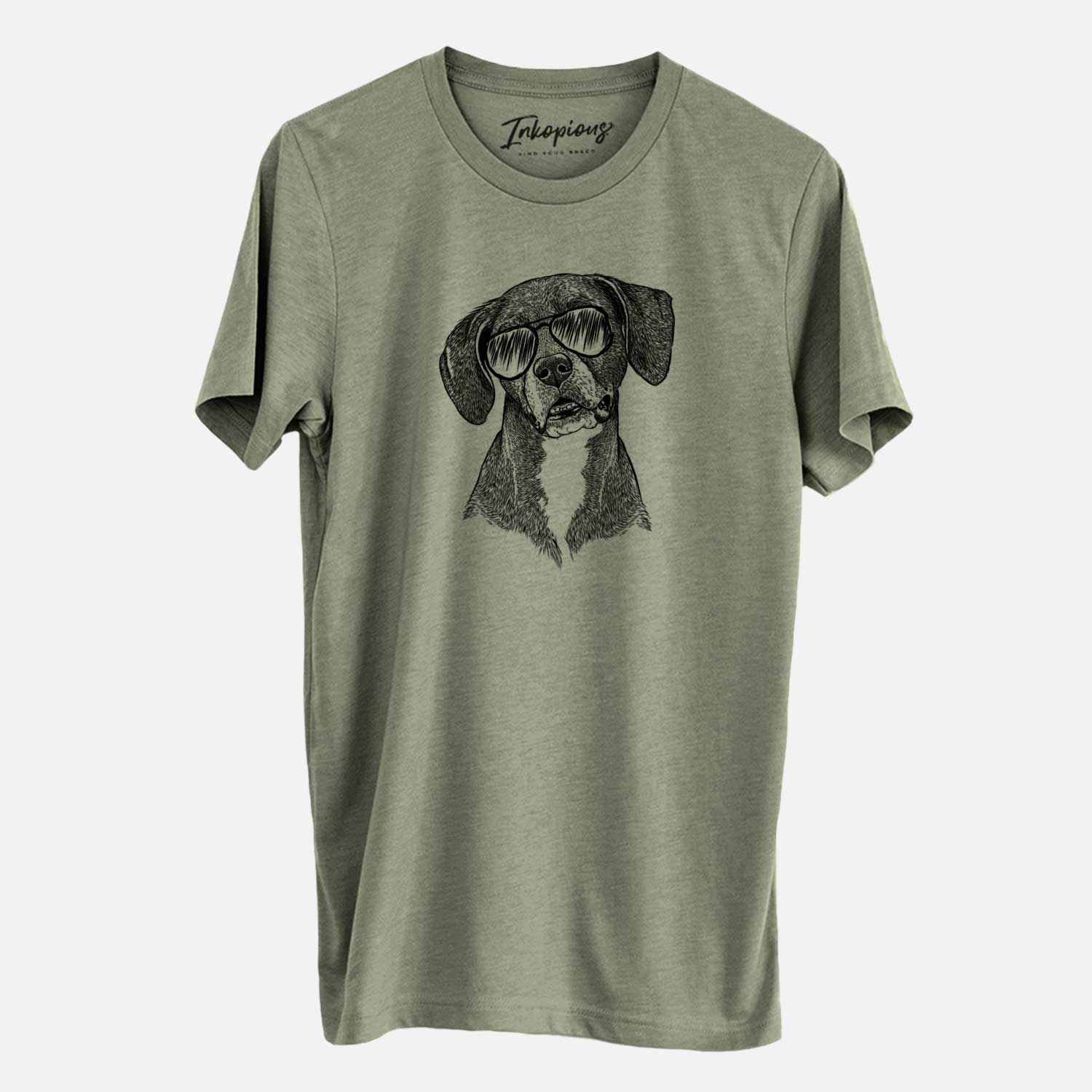 Aviator Zeena the Plott Hound Mix - Unisex Crewneck