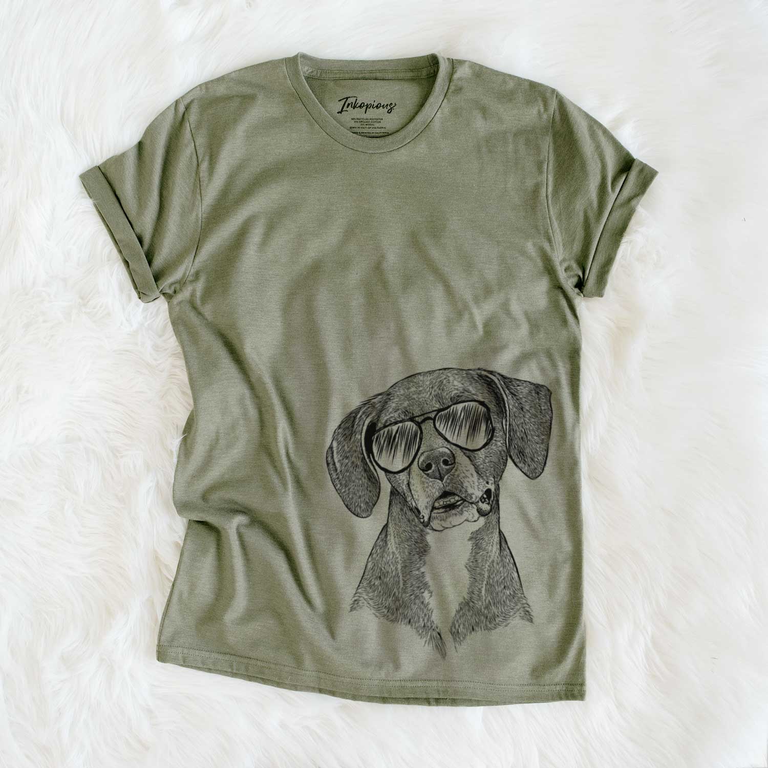 Aviator Zeena the Plott Hound Mix - Unisex Crewneck