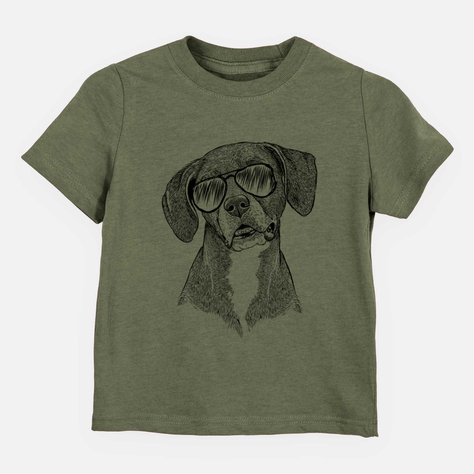 Aviator Zeena the Plott Hound Mix - Kids/Youth/Toddler Shirt
