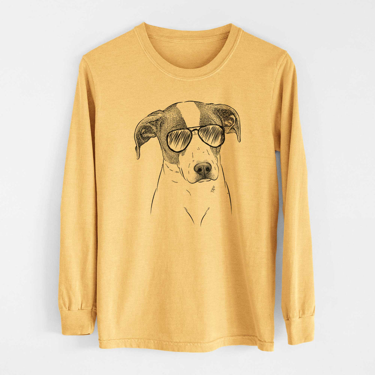 Aviators Zephyr the Pointer Mix - Heavyweight 100% Cotton Long Sleeve