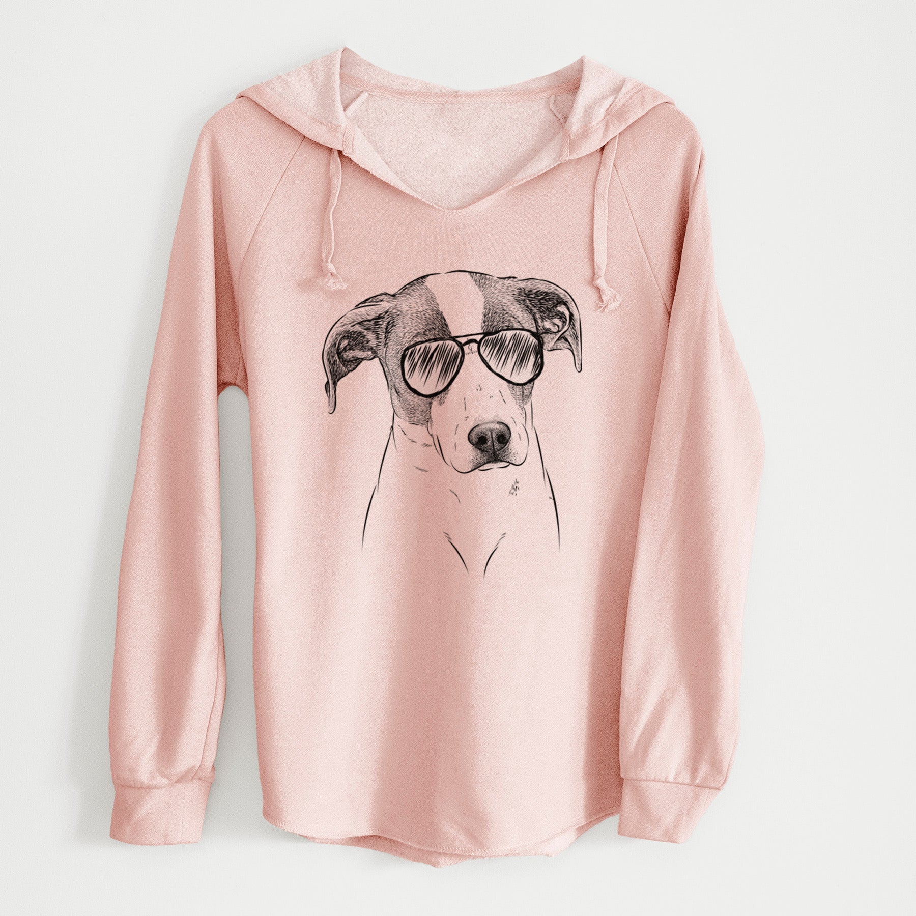 Aviator Zephyr the Pointer Mix - Cali Wave Hooded Sweatshirt