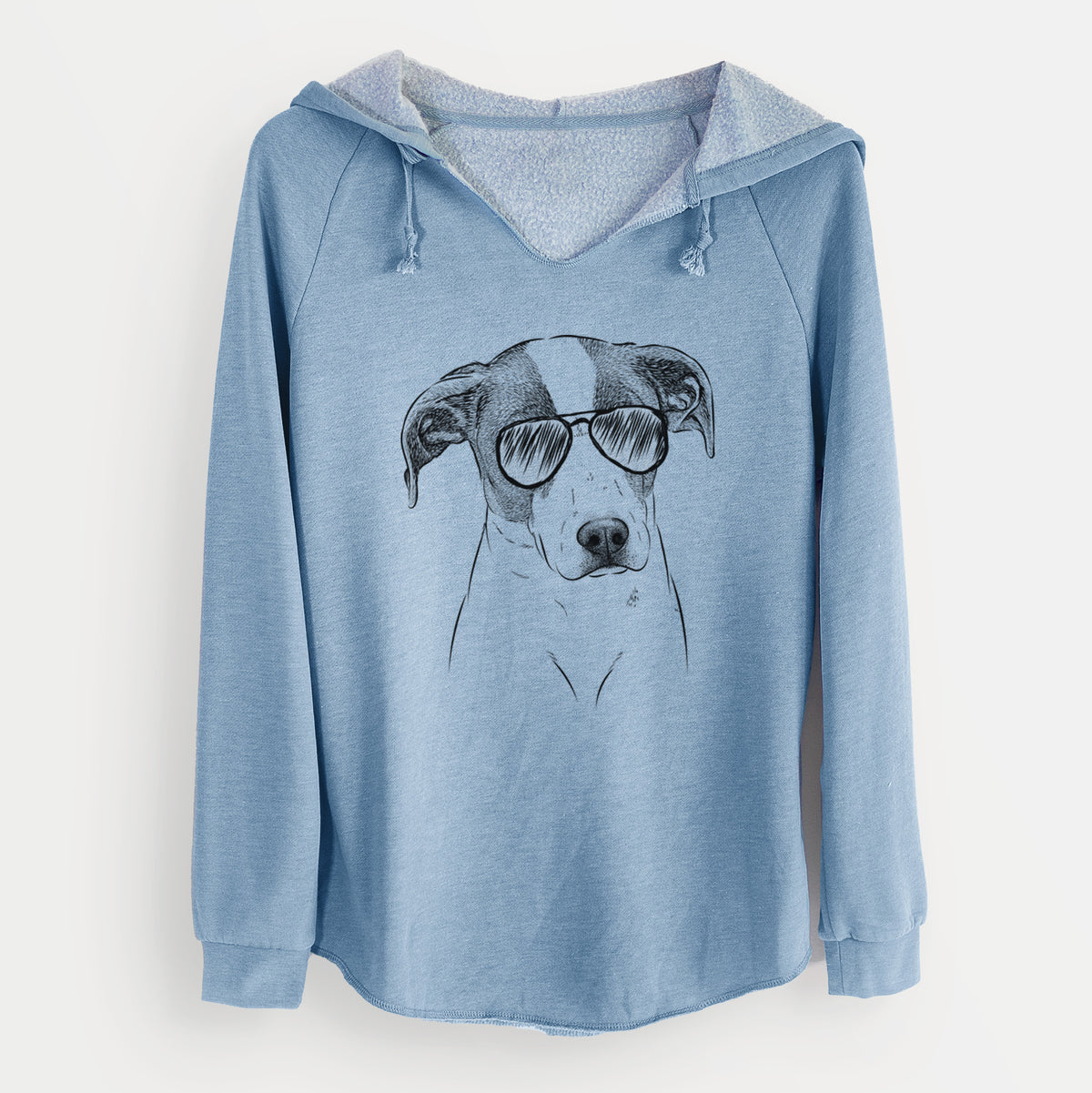 Aviator Zephyr the Pointer Mix - Cali Wave Hooded Sweatshirt
