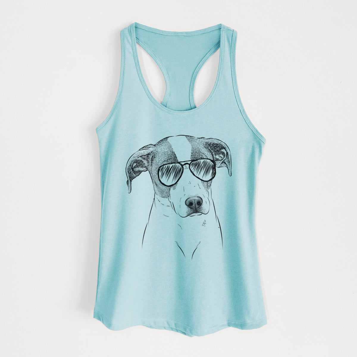 Zephyr the Pointer Mix - Women's Racerback Tanktop